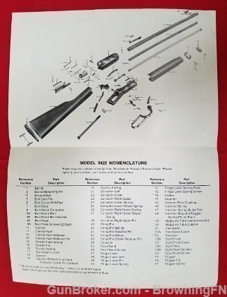 Orig Winchester 9422 XTR Owners Manual-img-1