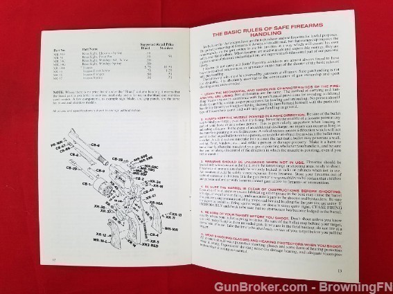 Orig Ruger Old Army Owners Manual 1989-img-1