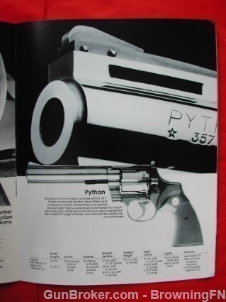 Orig Colt Catalog 1979 ALL Models Python AR-15 etc-img-6