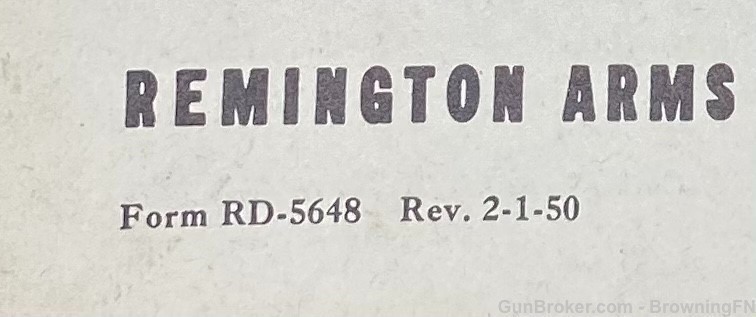 Original Vintage Remington Model 870 Owners Instruction Manual-img-3