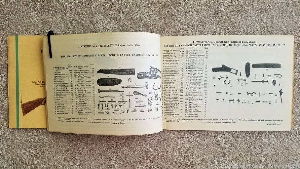 Orig Stevens Component Parts Catalog 1931-img-2