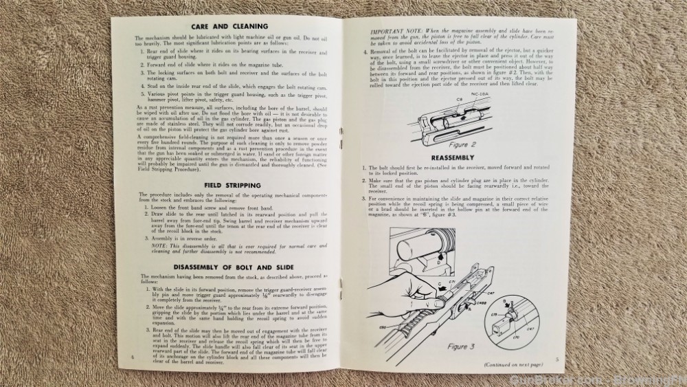 Orig Ruger .44 Magnum Carbine Owners Instruction Manual 1975-img-1