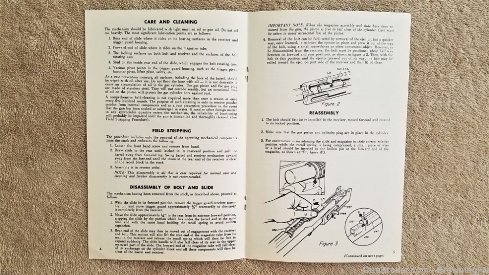 Orig Ruger .44 Magnum Carbine Owners Instruction Manual 1977-img-1