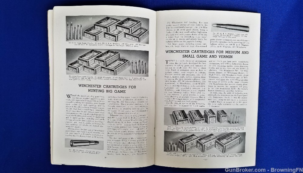 Original Winchester Ammunition Guide Catalog-img-3