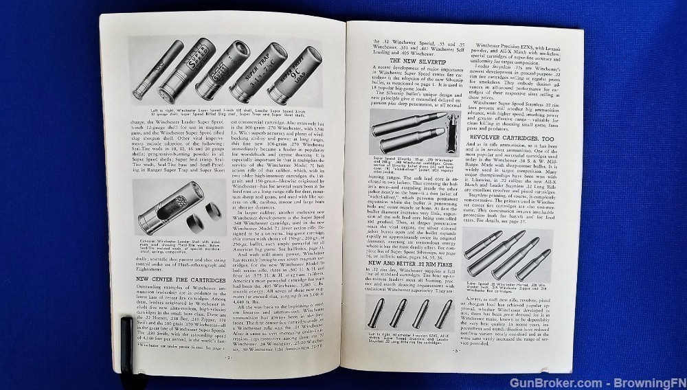 Original Winchester Ammunition Guide Catalog-img-1