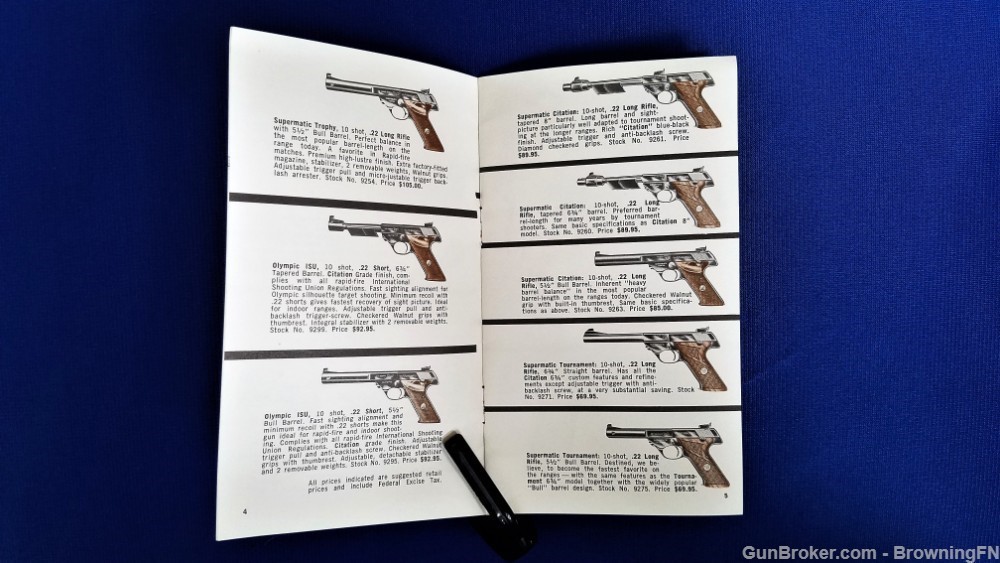 Original High Standard Great New Hand Guns Catalog-img-1