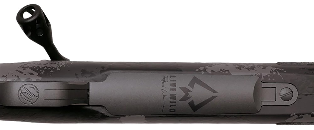 Weatherby Mark V Live Wild 6.5 Wthby RPM Rifle 24 Black/Gray MLW01N65RWR6B-img-2