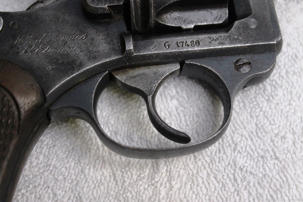 1898 French MAS Model 1892 Revolver in 8mm-img-5