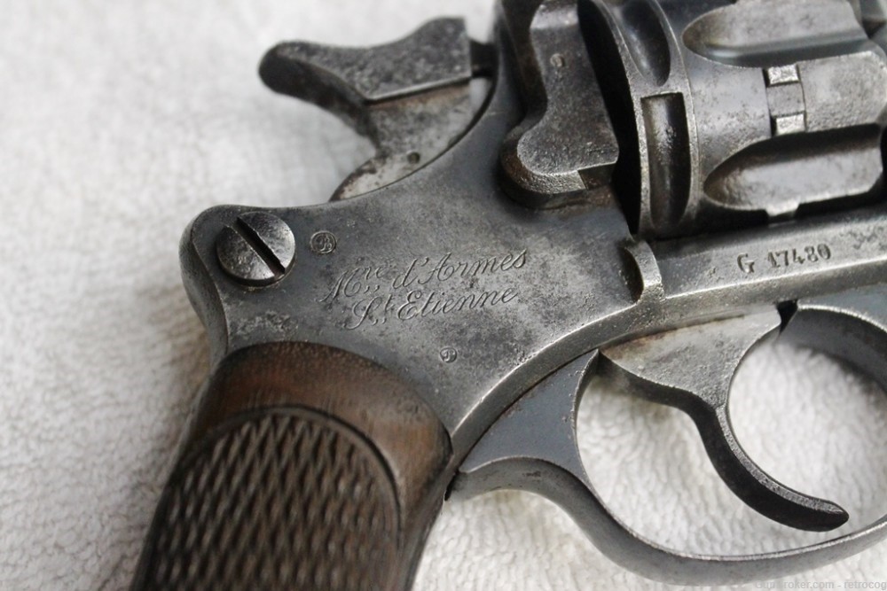 1898 French MAS Model 1892 Revolver in 8mm-img-3