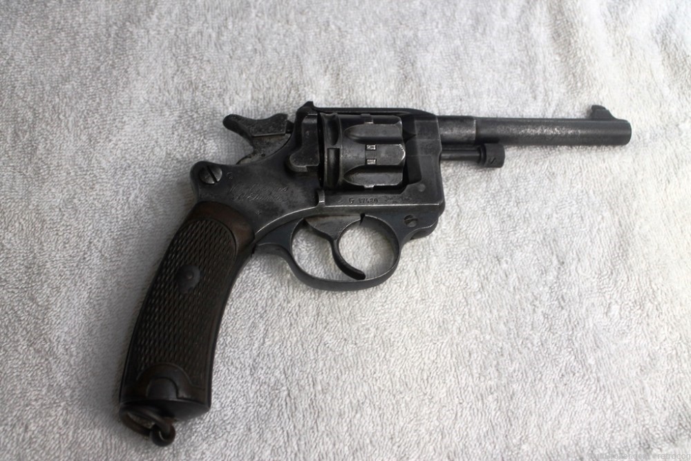 1898 French MAS Model 1892 Revolver in 8mm-img-1