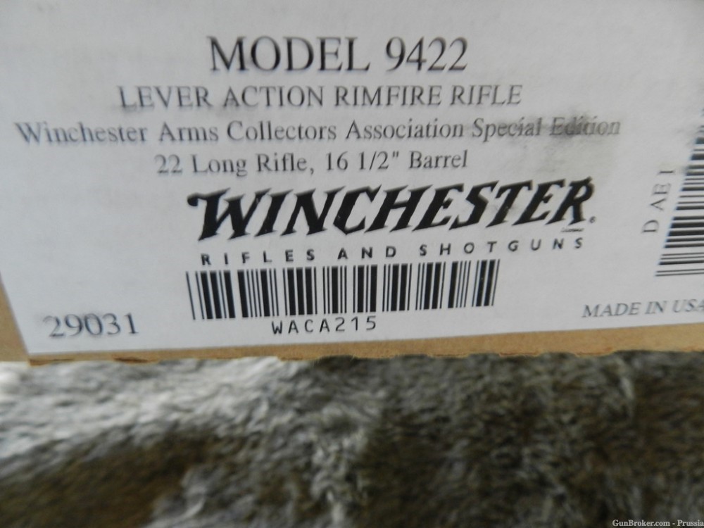 Winchester Model 9422 WACA Trapper Spl Ed 22 Caliber NIB-img-23