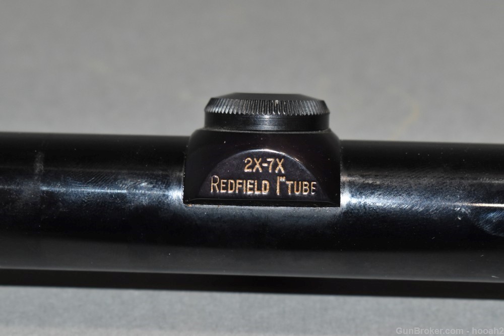 Vintage Redfield 2X-7X Rifle Scope Fine Crosshair Reticle W/Box -img-11
