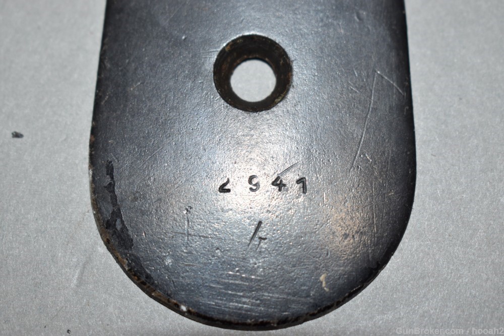 3 Surplus K98 Mauser Metal Butt Plates 2 Flat 1 Cupped 1 Marked-img-4
