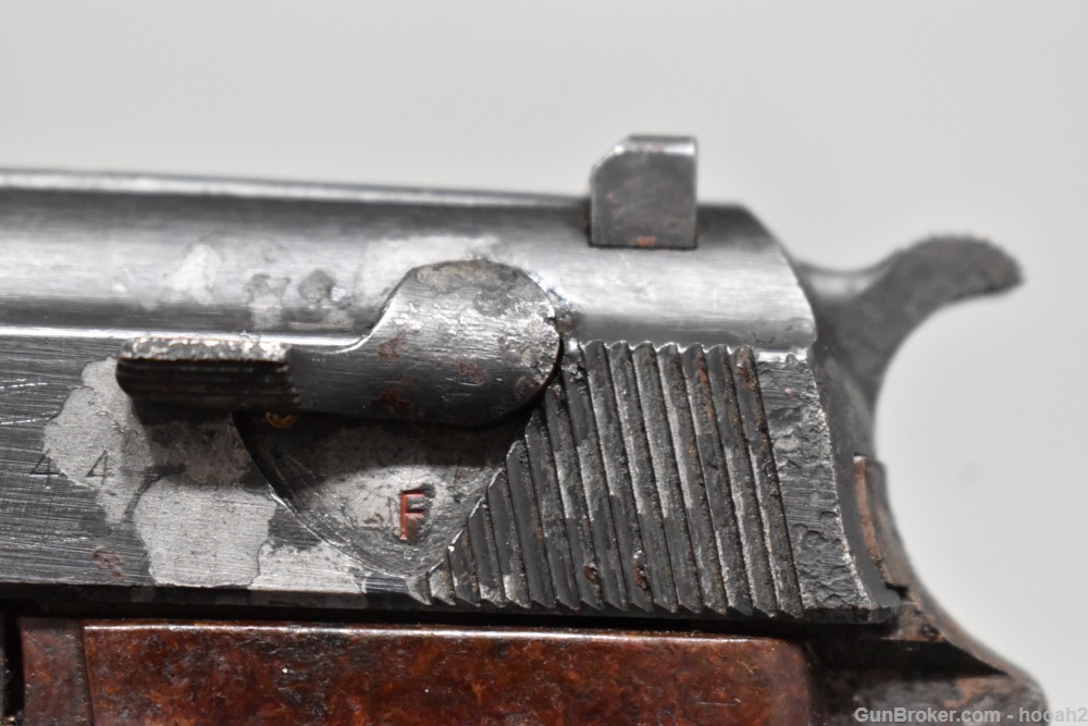 German WW2 Era Walther AC 44 AC44 Dual Tone P38 Semi Auto Pistol 9mm -img-12