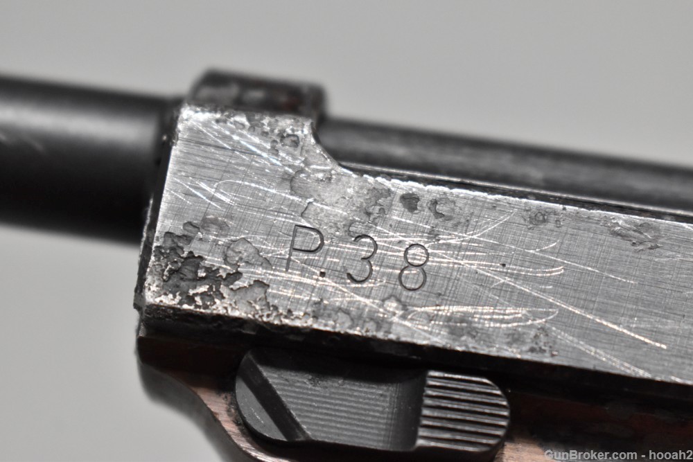 German WW2 Era Walther AC 44 AC44 Dual Tone P38 Semi Auto Pistol 9mm -img-32