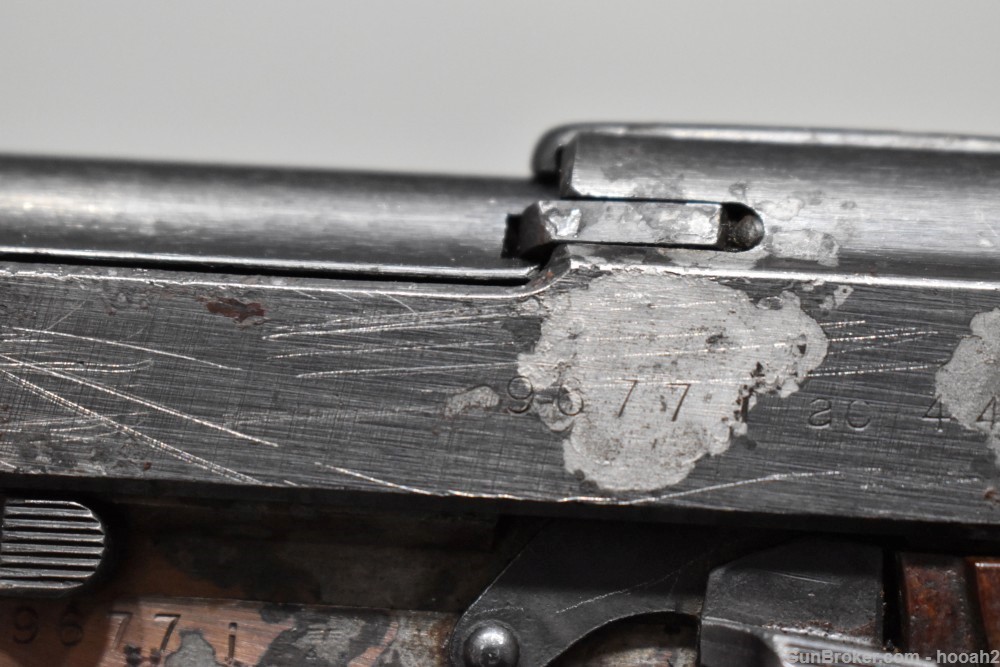 German WW2 Era Walther AC 44 AC44 Dual Tone P38 Semi Auto Pistol 9mm -img-14