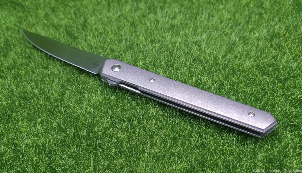 Boker Plus Kwaiken Air Linerlock Gray Titanium Folding VG-10 Knife  01BO169-img-4