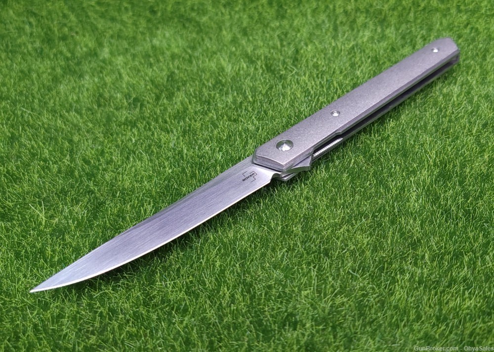Boker Plus Kwaiken Air Linerlock Gray Titanium Folding VG-10 Knife  01BO169-img-1