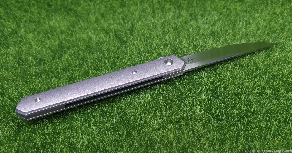 Boker Plus Kwaiken Air Linerlock Gray Titanium Folding VG-10 Knife  01BO169-img-3