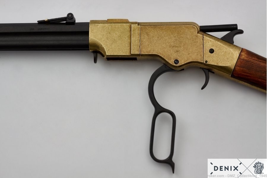 Civil War Henry Repeating Rifle Non Firing Replica-img-5