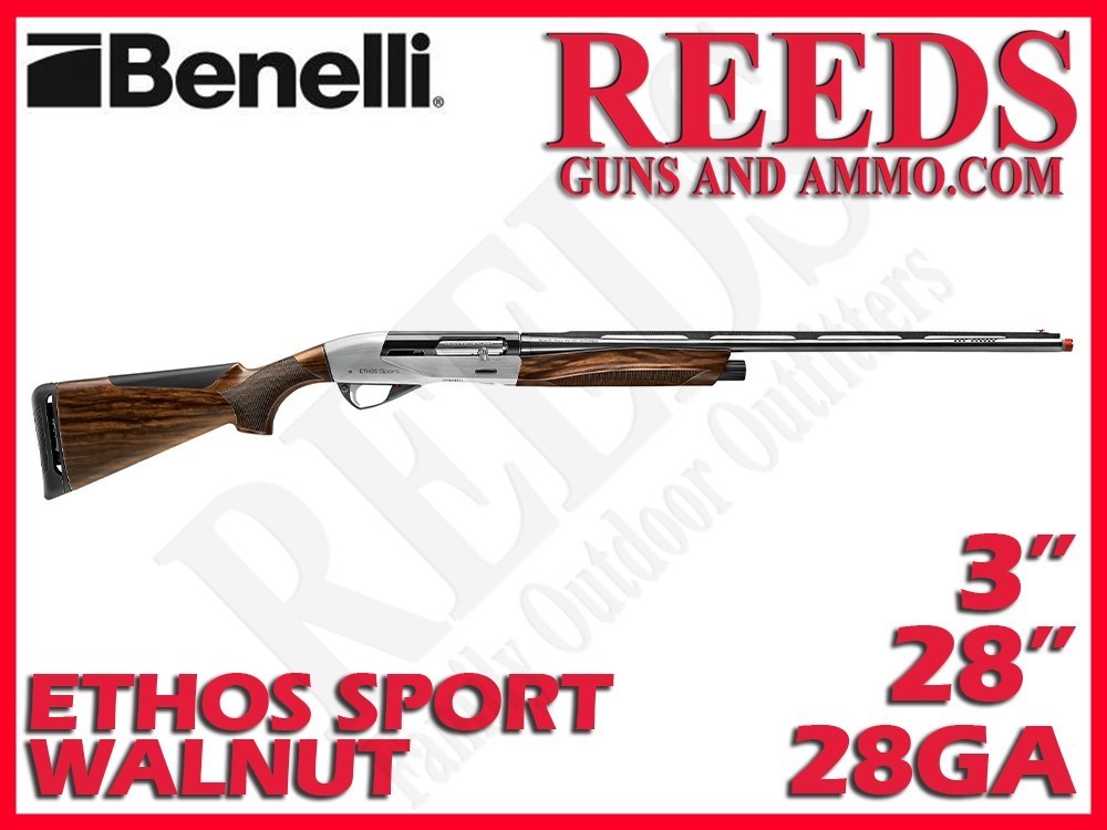 Benelli Ethos Sport Walnut Nickel 28 Ga 3in 28in 10485-img-0