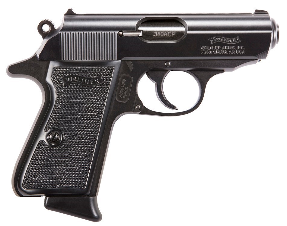 Walther PPK/s Black 380 ACP 3.3in 2 Mags 4796006-img-0