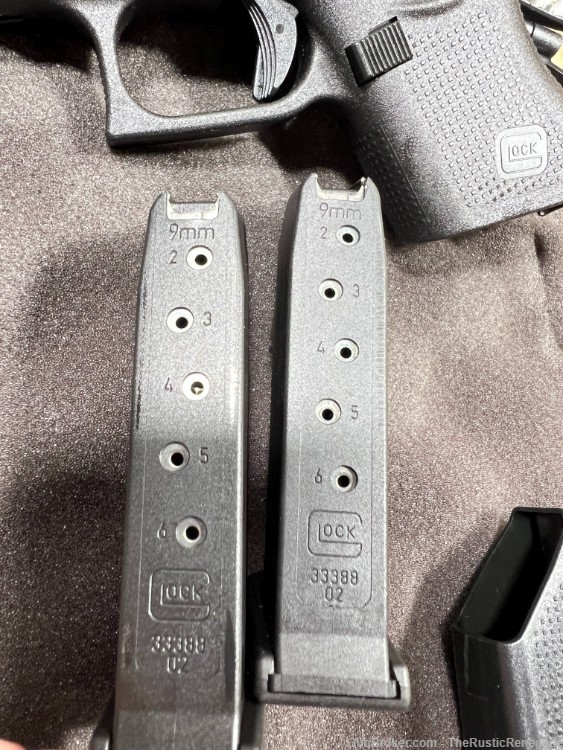GLOCK 43 SINGLE STACK  9MM 6 Round SPARTAN DAVIDSONS LIMITED EDITION-img-1