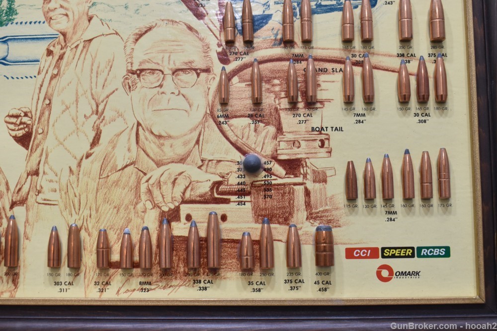 Vintage Speer Founder Bullet Board Advertisement Please READ-img-4