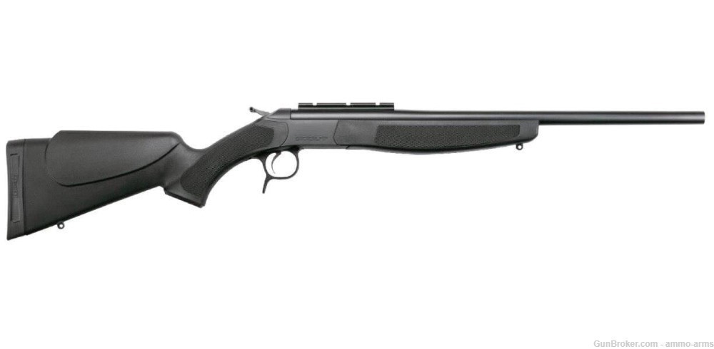 CVA Scout Compact 6.5 Creedmoor 20" Single Shot Black CR4815-img-1