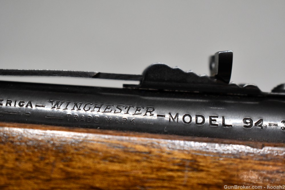 Winchester Model 94 Flat Band Lever Action Carbine 32 Win Spl 1949 READ-img-34