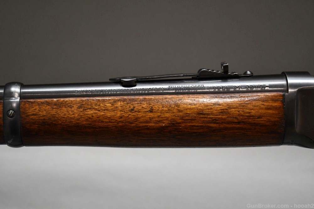 Winchester Model 94 Flat Band Lever Action Carbine 32 Win Spl 1949 READ-img-11