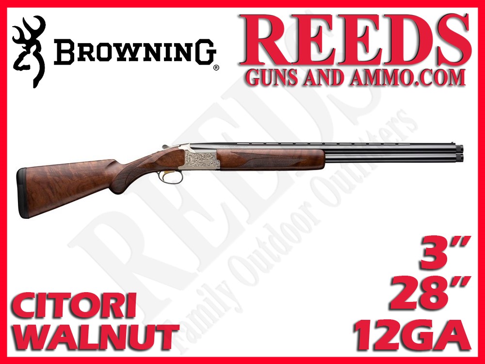 Browning Citori Feather Lightning Walnut 12 Ga 3in 28in 018163304-img-0