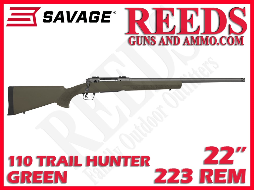 Savage 110 Trail Hunter ODG Tungsten 223 Rem 22in 58030-img-0