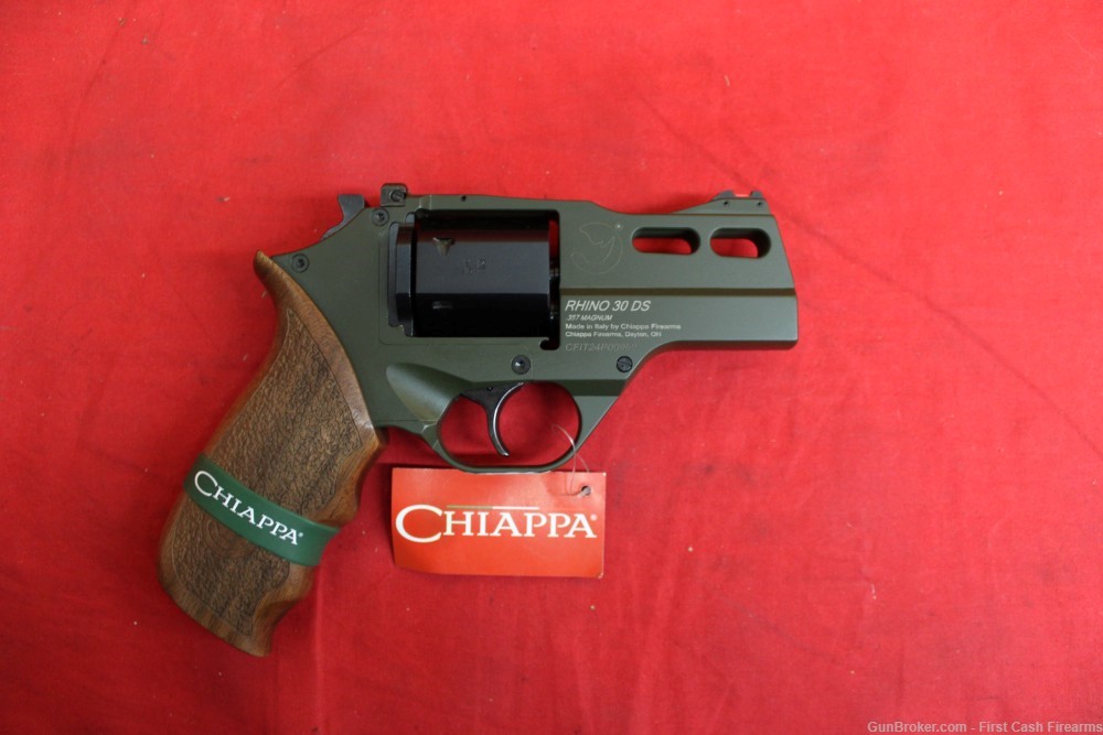 Chiappa Firearms Rhino 30DS 357Magnum, RHINO OD GREEN-img-2
