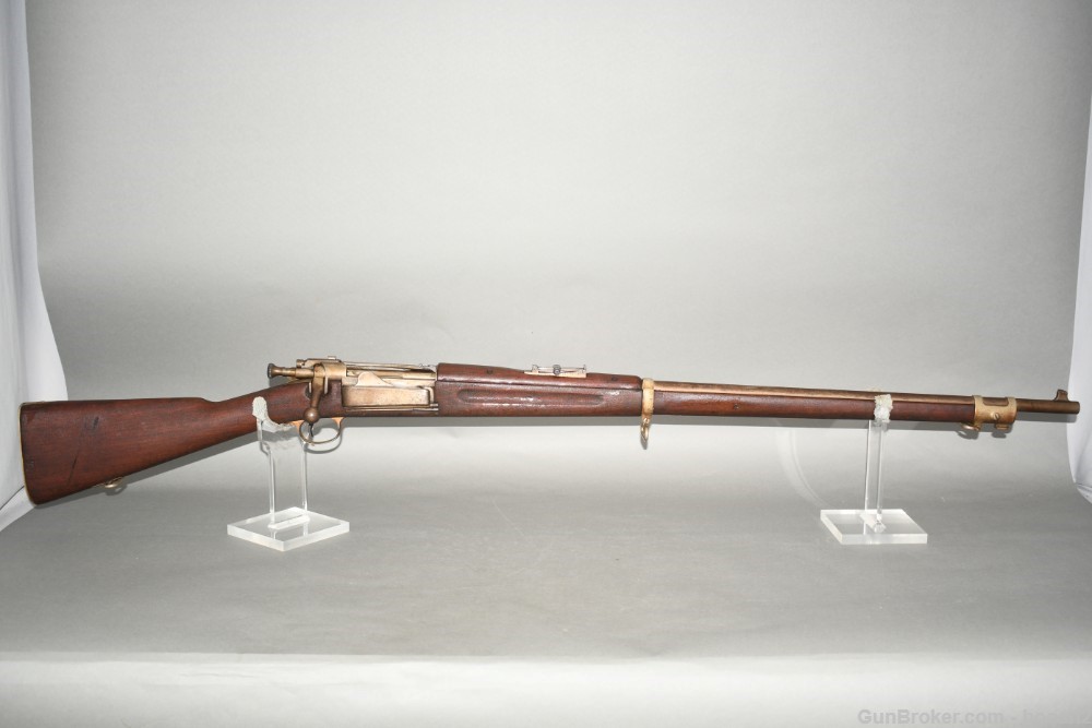 Antique US Springfield Model 1896 Krag Bolt Action Rifle 30-40 Krag READ-img-0