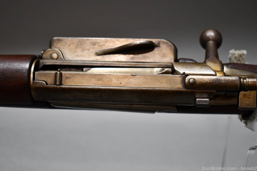 Antique US Springfield Model 1896 Krag Bolt Action Rifle 30-40 Krag READ-img-22