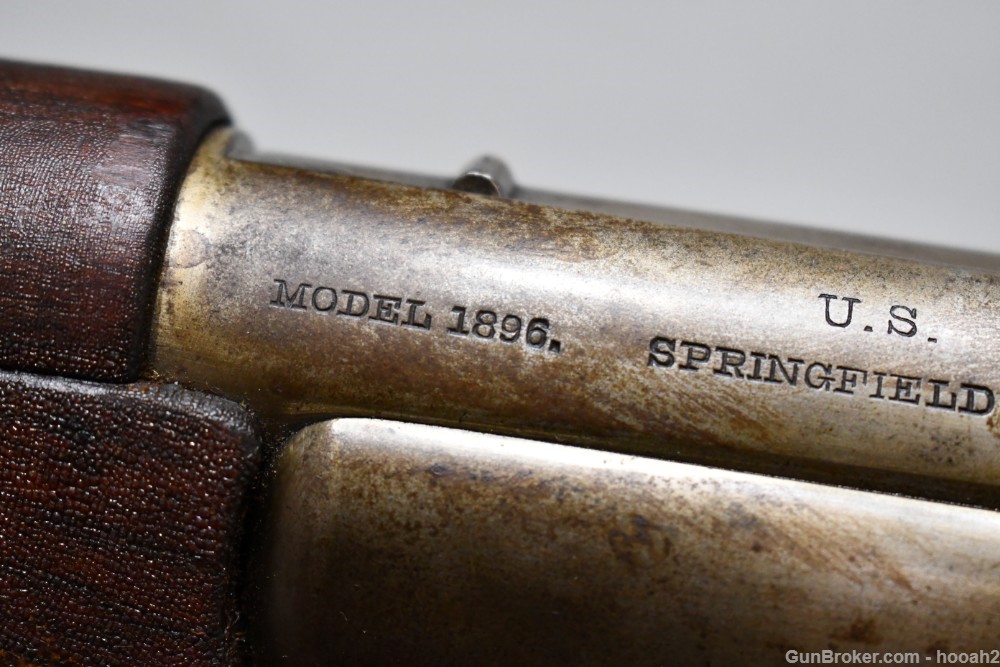 Antique US Springfield Model 1896 Krag Bolt Action Rifle 30-40 Krag READ-img-37