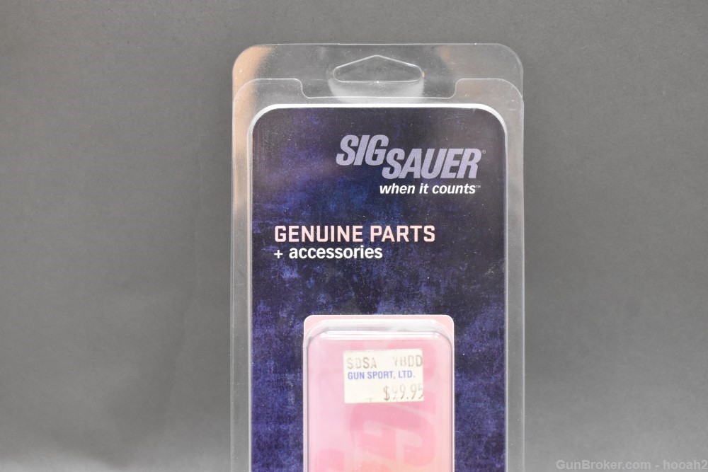 2 Sig Sauer P238 Factory Grip Sets NOS Pearlite Pink Black G10 W/Packaging-img-1
