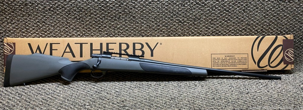 Weatherby Vanguard 243 Win. Black Finish Synthetic Stock 24" BBL 5+1-img-0