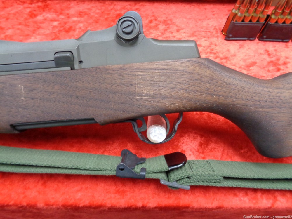 1942 Springfield M1 Garand 308 Winchester Clips Ammo CMP Case NICE WE TRADE-img-10