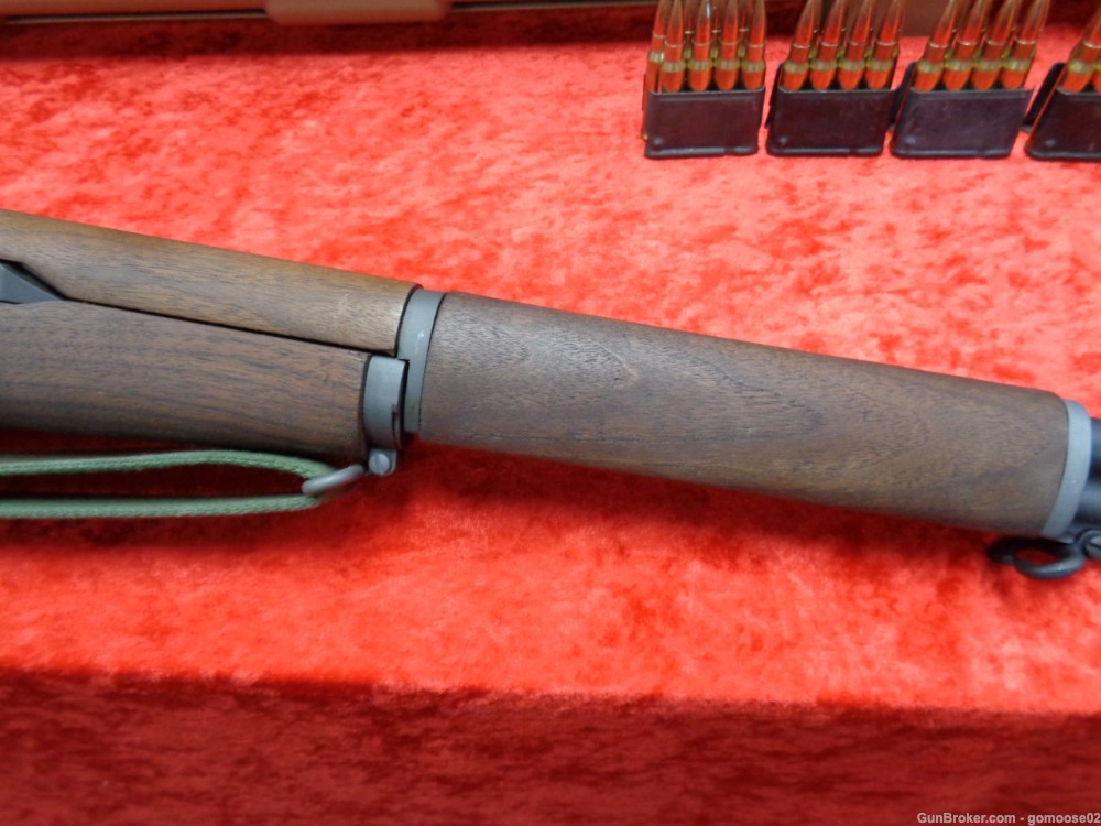 1942 Springfield M1 Garand 308 Winchester Clips Ammo CMP Case NICE WE TRADE-img-7