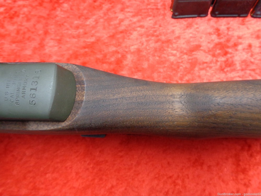 1942 Springfield M1 Garand 308 Winchester Clips Ammo CMP Case NICE WE TRADE-img-18