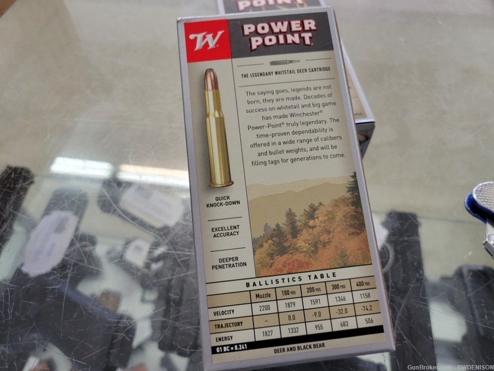 Winchester Power Point .30-30 Win 170 Grain SP 100 Rounds Super-X X30303-img-1