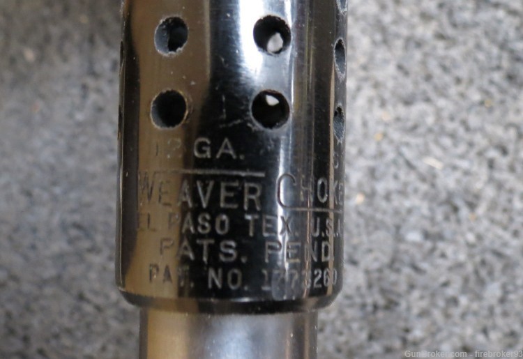 1924 Winchester model 12 shotgun 28" 12ga with Weaver choke-img-11
