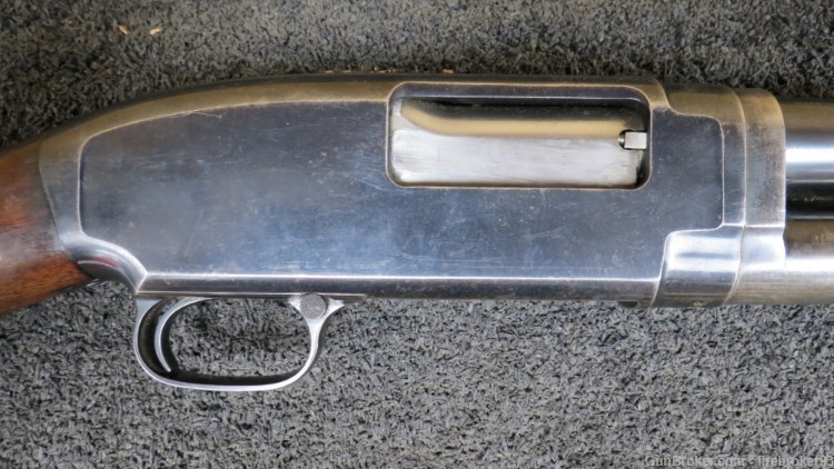 1924 Winchester model 12 shotgun 28" 12ga with Weaver choke-img-8