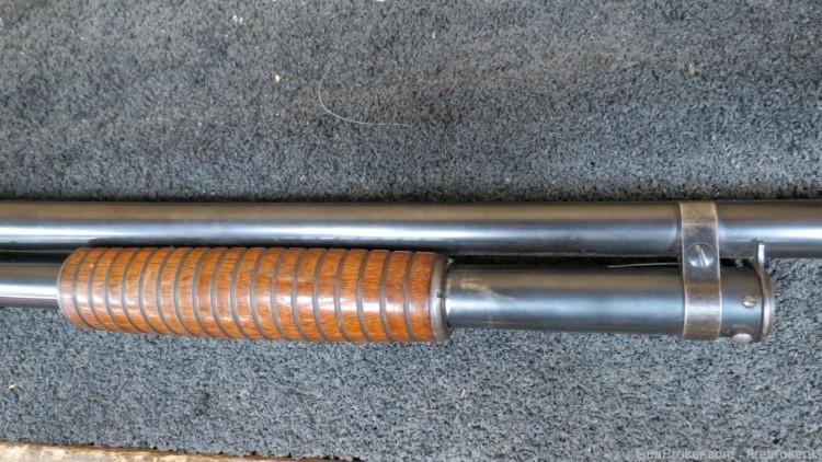 1924 Winchester model 12 shotgun 28" 12ga with Weaver choke-img-10