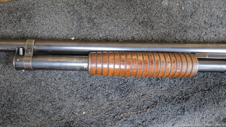 1924 Winchester model 12 shotgun 28" 12ga with Weaver choke-img-6