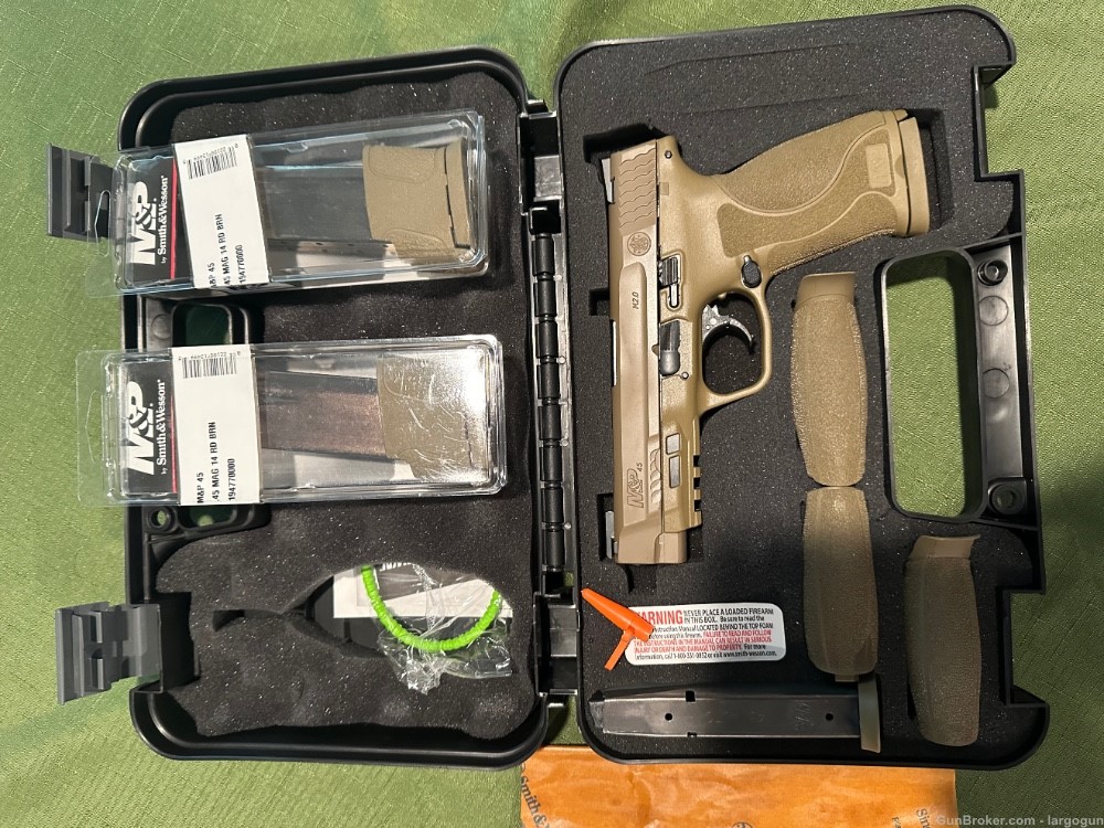 M&P 45 M2.0 FDE Truglo-TFX  with extras 11769-img-0