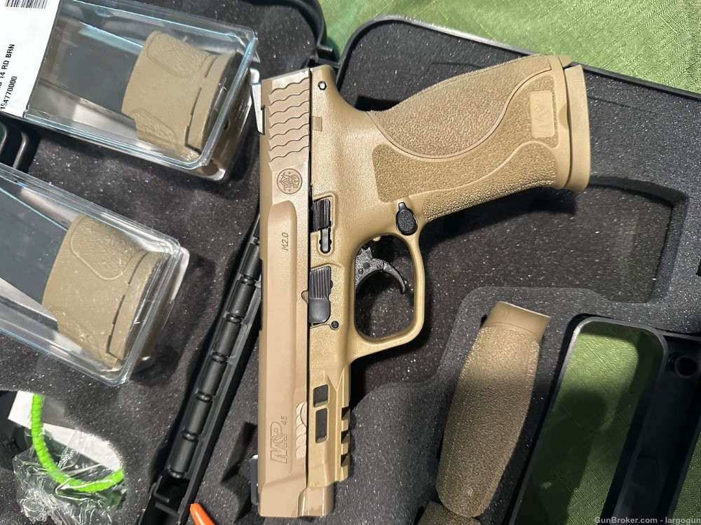 M&P 45 M2.0 FDE Truglo-TFX  with extras 11769-img-1