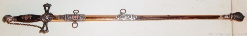 1800's Knights Templar Masonic Fraternal Society Sword by STILZ & BRO's-img-8
